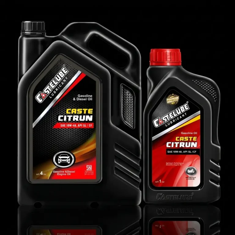 caste-citrun-10w40-shot - castelube oil